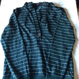 North Face long sleeve hooded tee